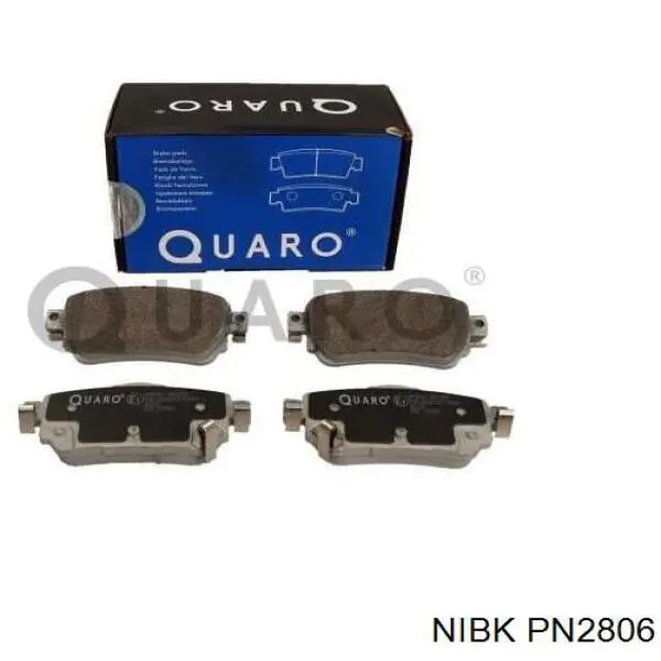 Колодки дисковые  Nibk PN2806 цена, от 24.81 USD