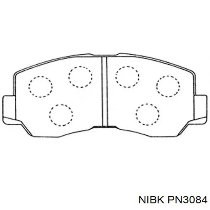 Передние тормозные колодки 446514290 Toyota