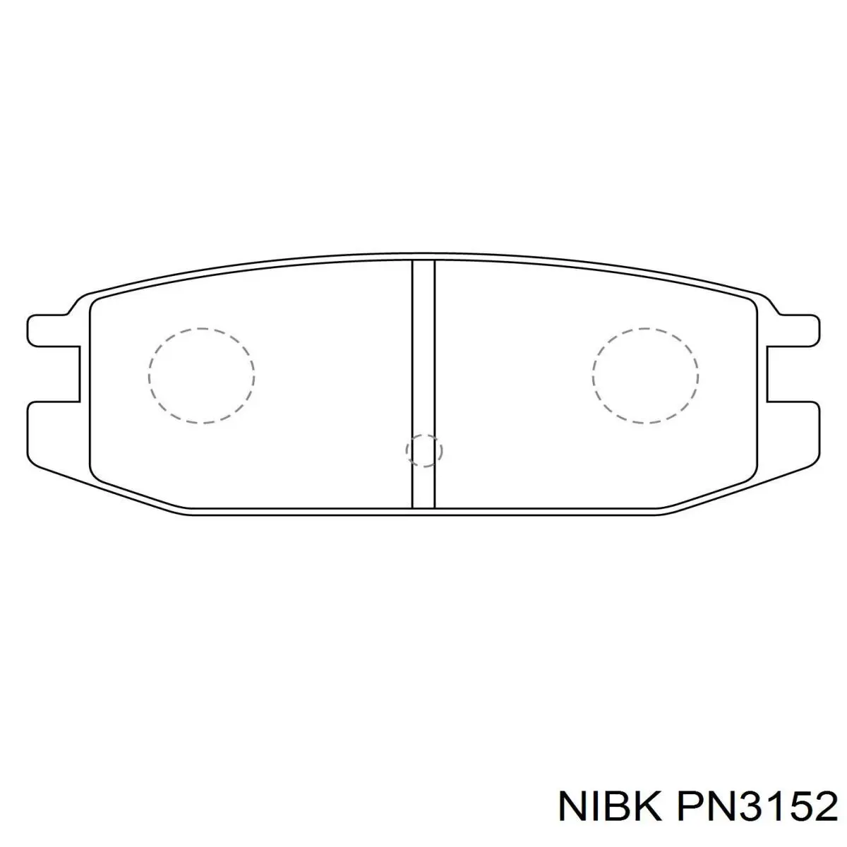Колодки Mitsubishi MB858521 цена, от 2.25 USD