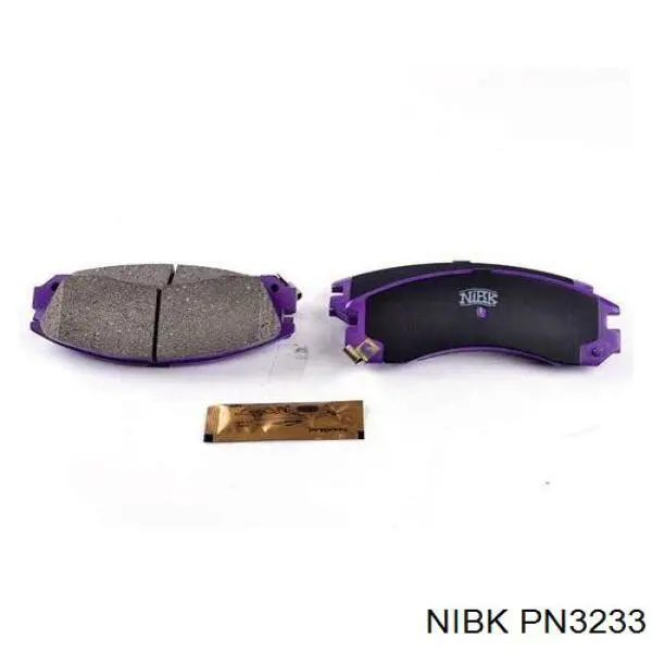 Передние тормозные колодки PN3233 Nibk