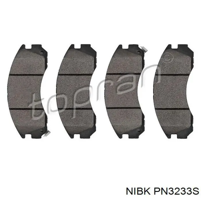 Купить PN3233S Nibk Колодки тормозные