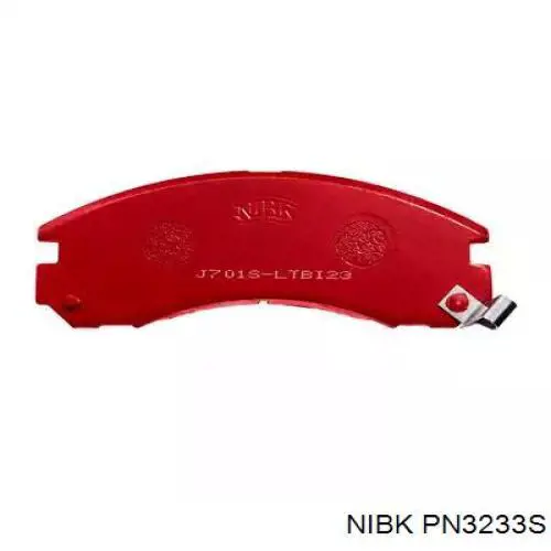 PN3233S Nibk колодки тормозные передние дисковые
