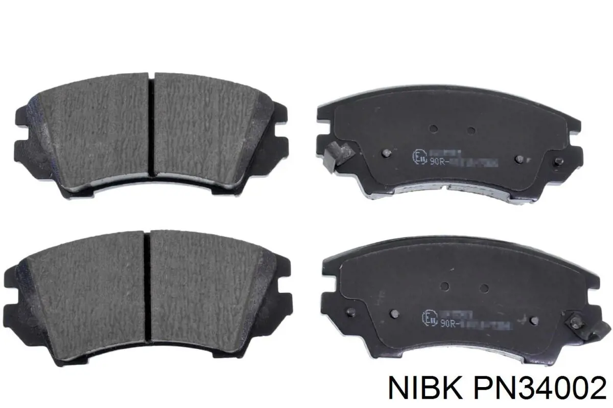 Передние тормозные колодки PN34002 Nibk