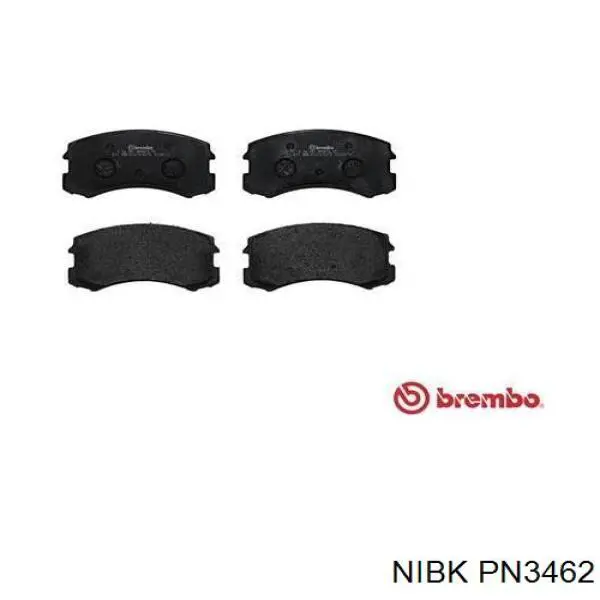 Передние тормозные колодки PN3462 Nibk