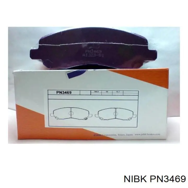 Колодки Nibk PN3469 цена, от 36.04 USD