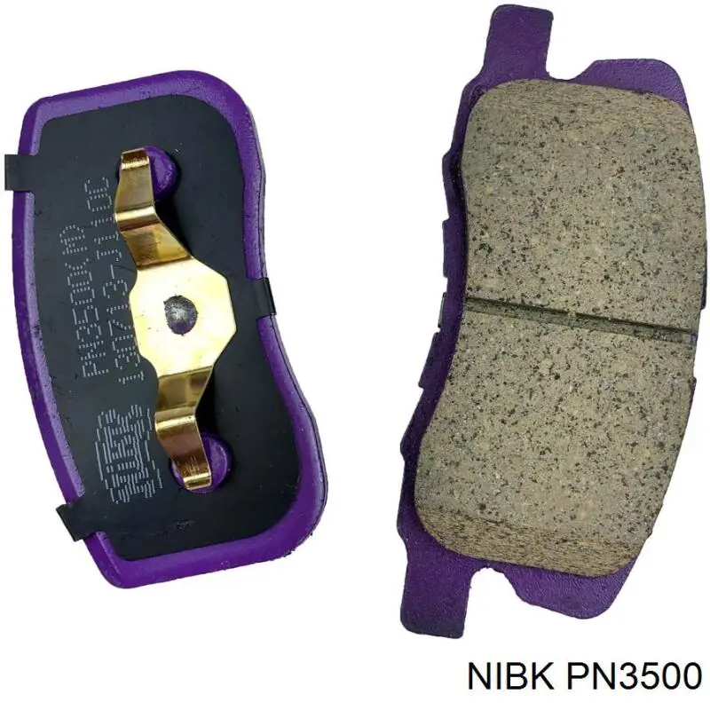 PN3500 Nibk Колодки передние