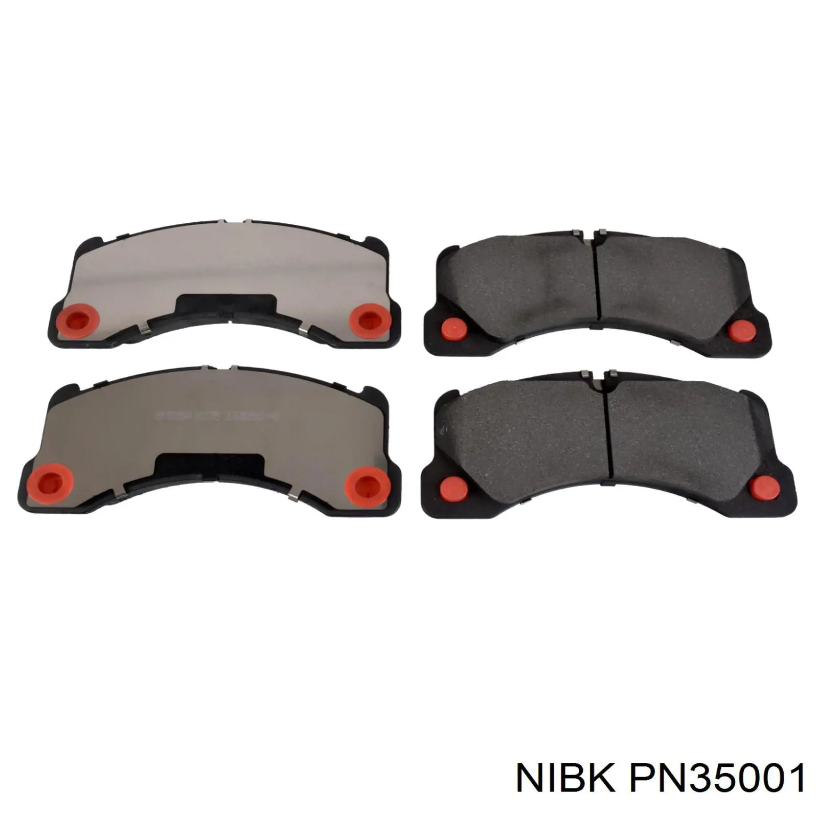 Передние тормозные колодки PN35001 Nibk