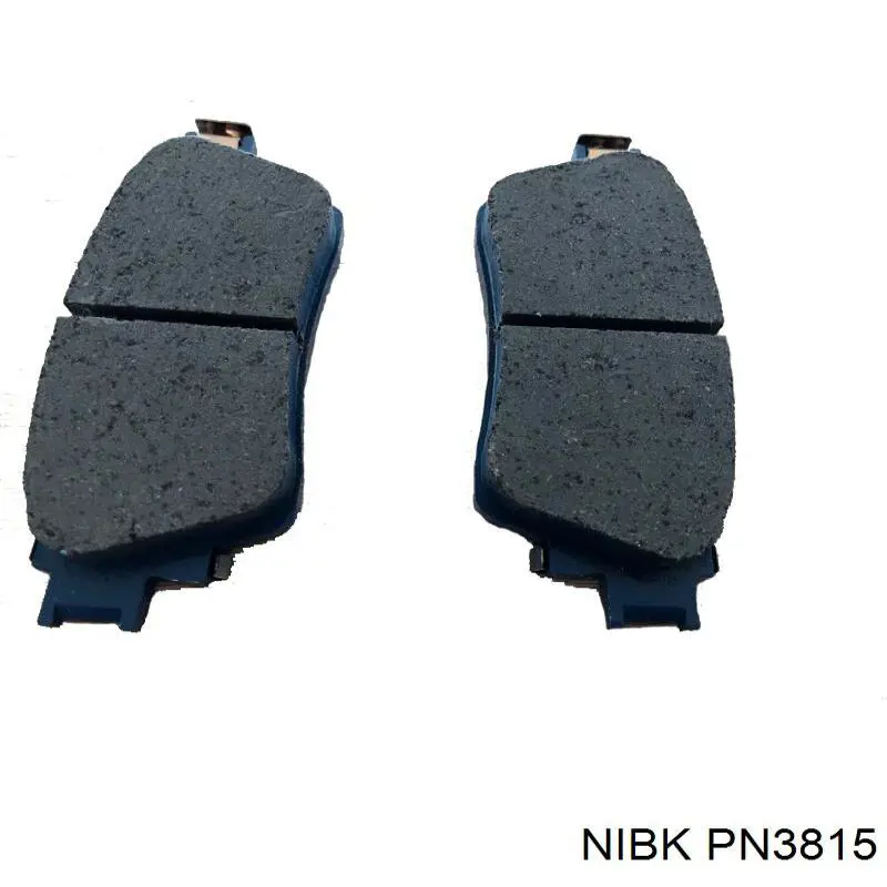 Колодки дисковые  Nibk PN3815 цена, от 27.64 USD
