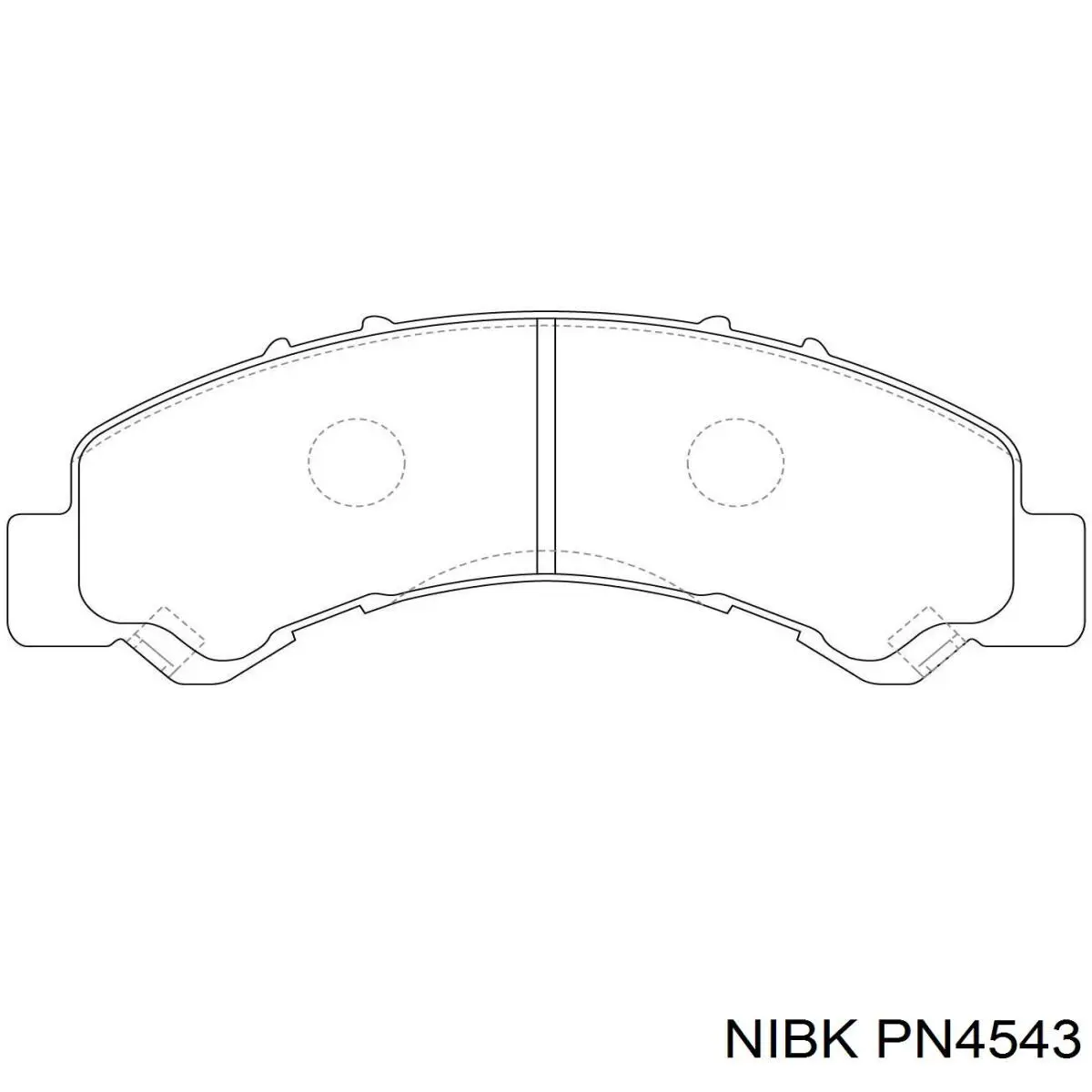 Купить PP909AF Japan Parts Колодки тормозные задние, дисковые