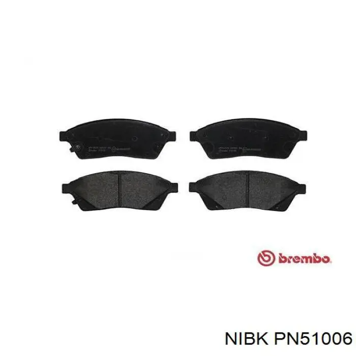 Передние тормозные колодки 161422 Power Stop