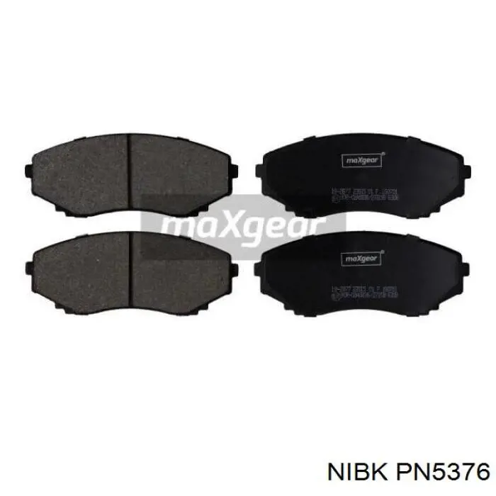 Колодки Nibk PN5376 цена, от 30.16 USD