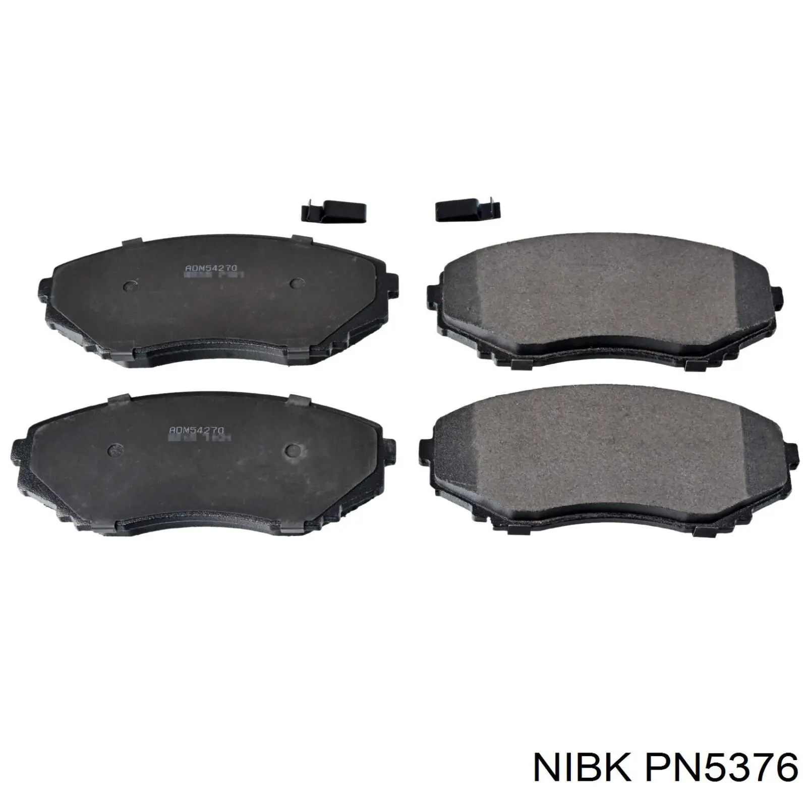 PN5376 Nibk Колодки передние