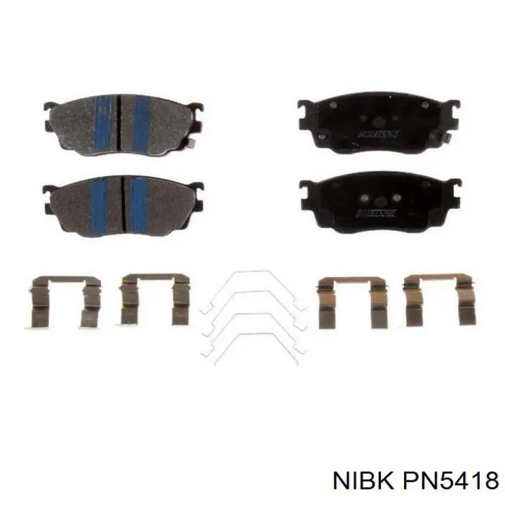 Купить PN5418 Nibk Колодки тормозные