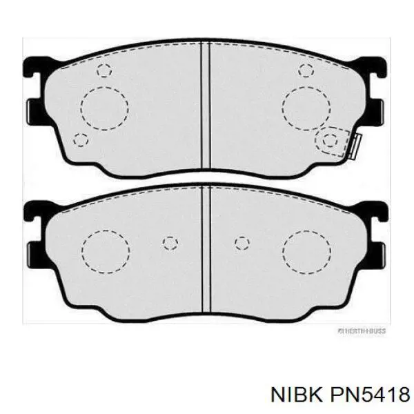 Колодки Nibk PN5418 цена, от 16.71 USD