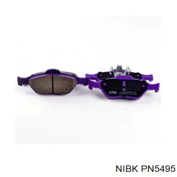 Колодки тормозные передние дисковые Nibk PN5495