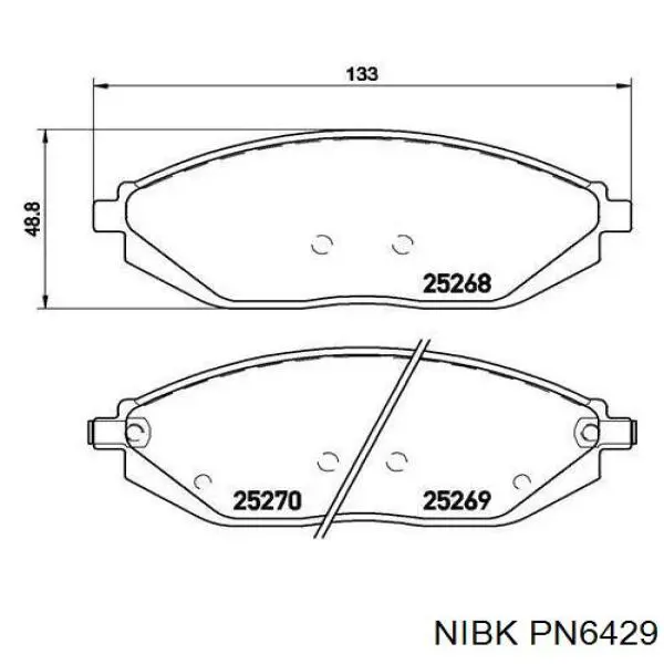 Тормозные колодки Febi 170309