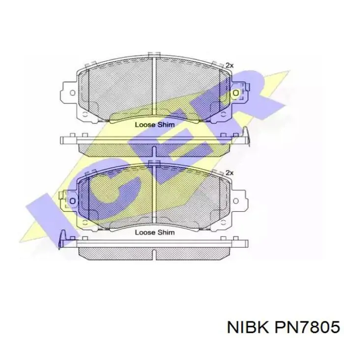 Compre JQ101053 Kamoka Sapatas do freio dianteiras de disco