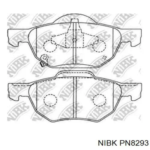 Колодки Nibk PN8293 цена, от 18.28 USD