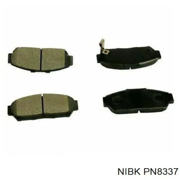 Купить PN8337 Nibk Колодки тормозные