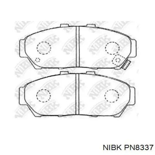 Тормозные колодки Nibk PN8337