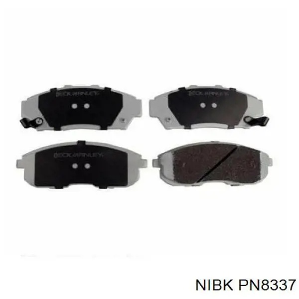 Колодки Nibk PN8337 цена, от 9.78 USD