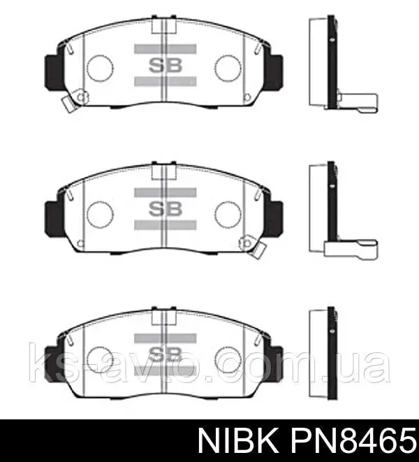 Передние тормозные колодки PN8465 Nibk