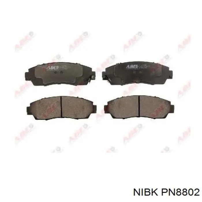 Купить PN8802 Nibk Колодки тормозные