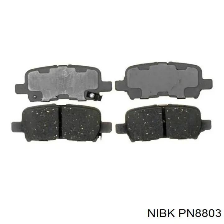 Задние тормозные колодки 000548BSX Stellox