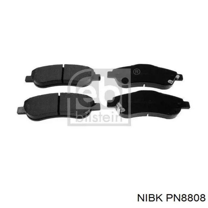 Передние тормозные колодки PN8808 Nibk