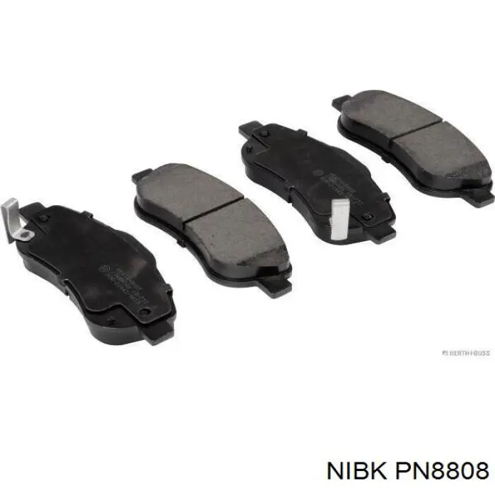PN8808 Nibk Колодки передние