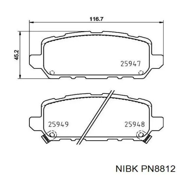 Задние дисковые колодки VALEO 302314