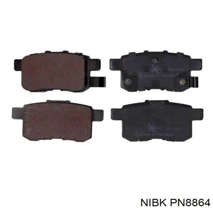 Колодки дисковые  Nibk PN8864 цена, от 20.13 USD