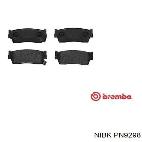 Колодки Nibk PN9298 цена, от 21.26 USD
