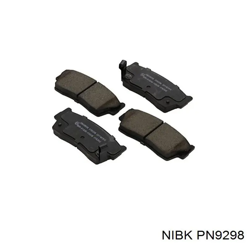 Купить PN9298 Nibk Колодки тормозные