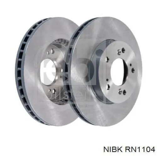 RN1104 Nibk Диск тормозной передний