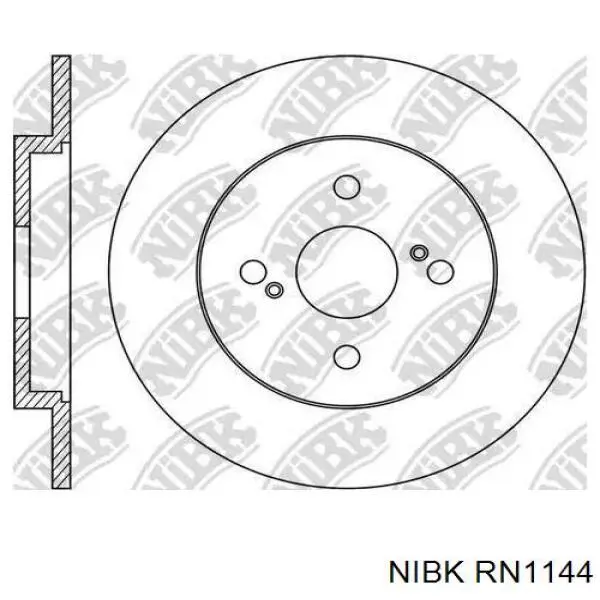 Купить RN1144 Nibk Ротор тормозной