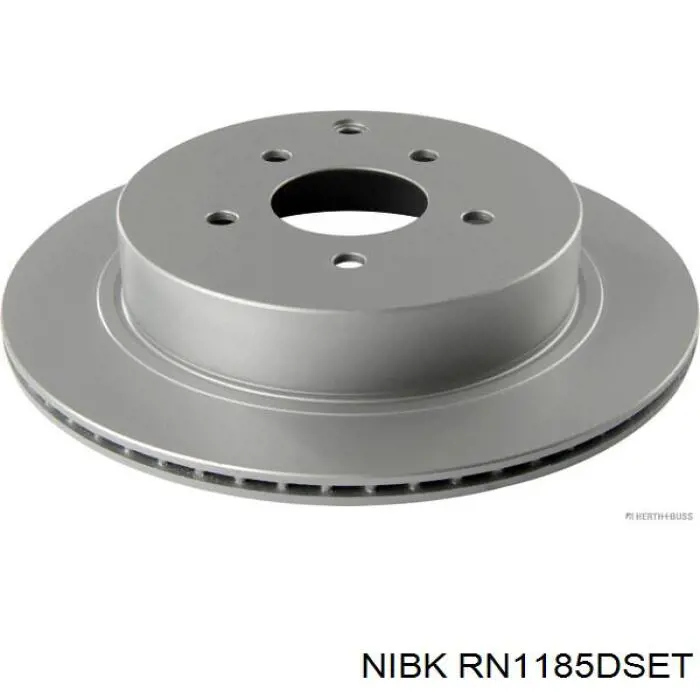 Задний тормозной диск Nibk RN1185DSET цена, от 57.27 USD