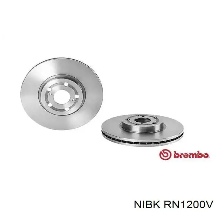 RN1200V Nibk Диск тормозной передний
