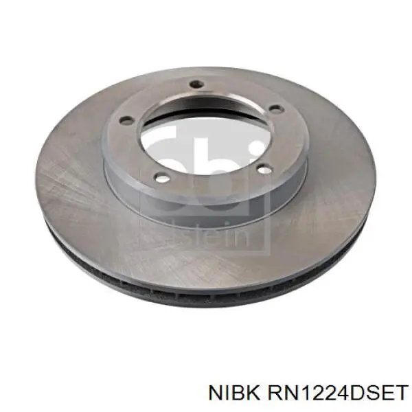 Тормоз дисковый передний Nibk RN1224DSET цена, от 61.74 USD