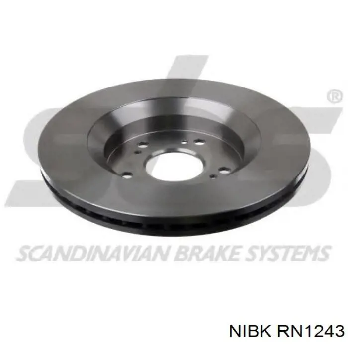 Тормоз дисковый передний Nibk RN1243 цена, от 44.94 USD