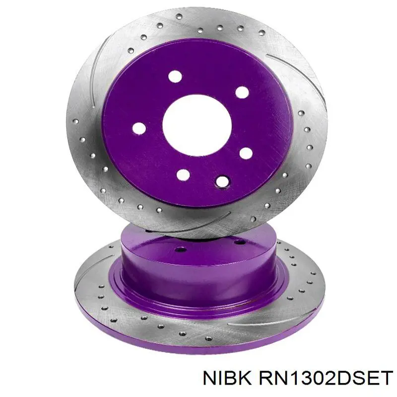 RN1302DSET Nibk диск тормозной задний
