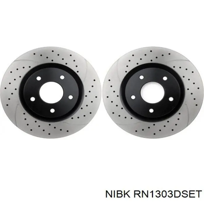 RN1303DSET Nibk диск тормозной передний
