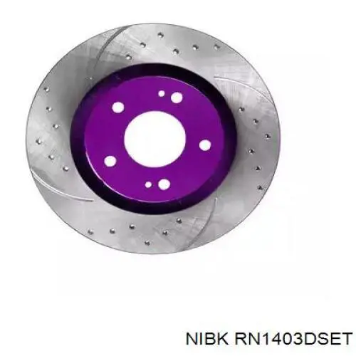 Передние тормозные диски RN1403DSET Nibk