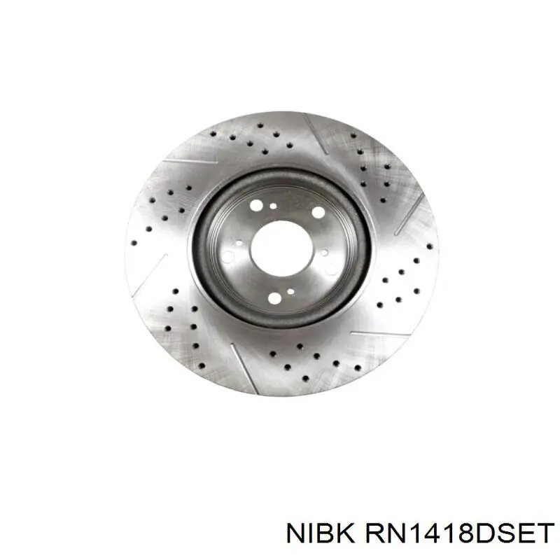 RN1418DSET Nibk Диск тормозной передний