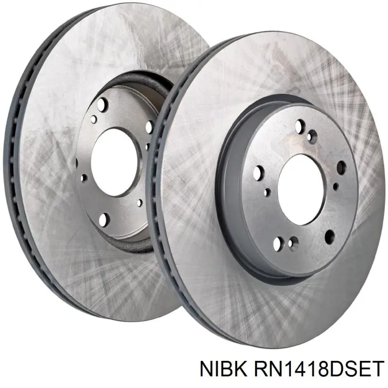 Передние тормозные диски RN1418DSET Nibk