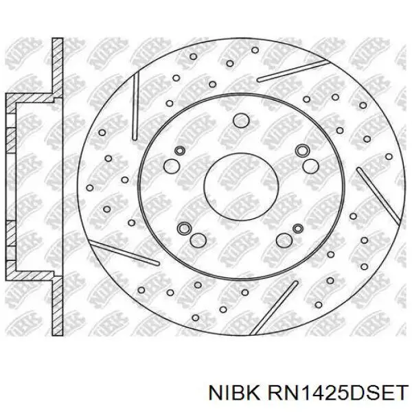 ADH243134 Blue Print Дисковый тормоз
