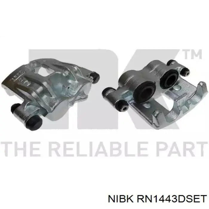 Передние тормозные диски RN1443DSET Nibk
