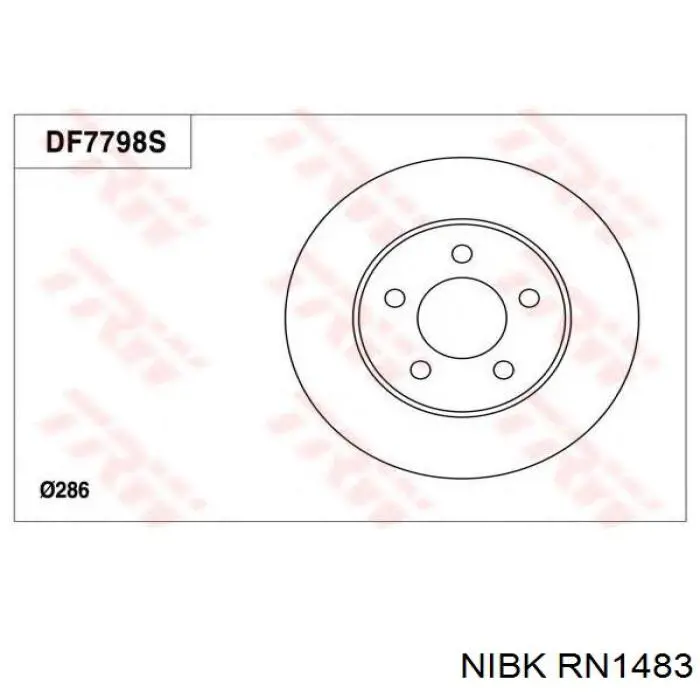 Тормоз дисковый передний Blue Print ADT343229 цена, от 40.51 USD