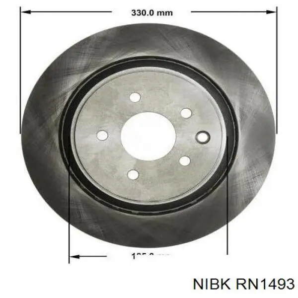 Задний тормозной диск Power Stop JBR1340 цена, от 69.06 USD