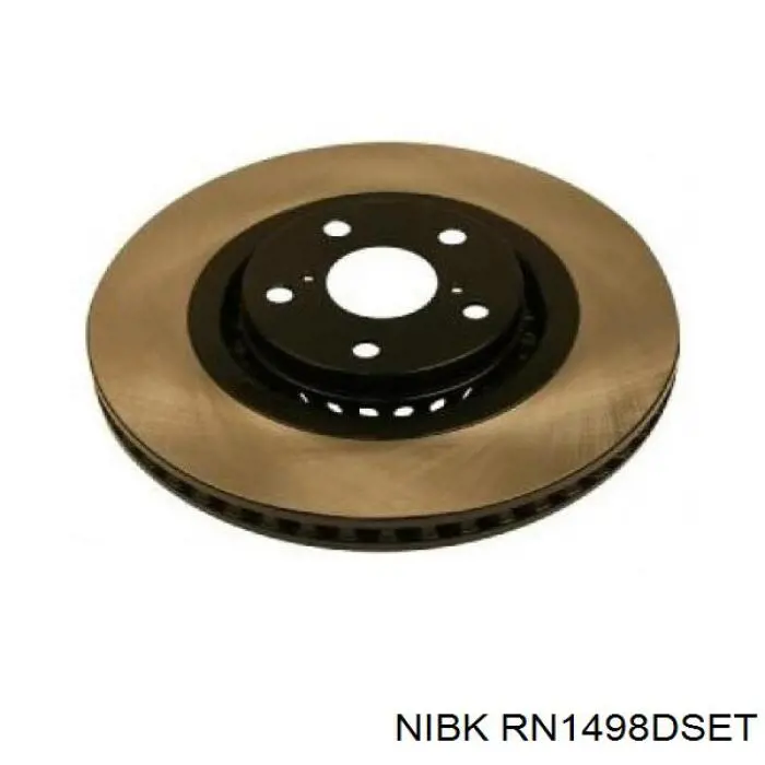 Передние тормозные диски RN1498DSET Nibk